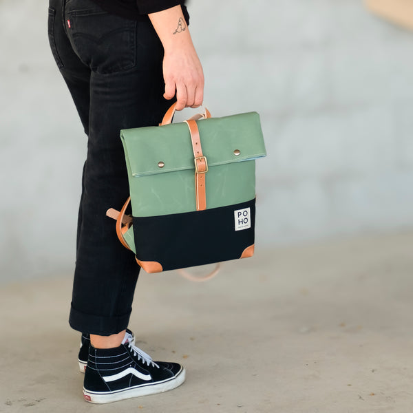 Poho COLORS Black · Verde Mar