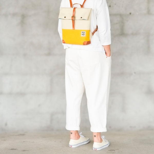 Poho COLORS backpack · Mostaza