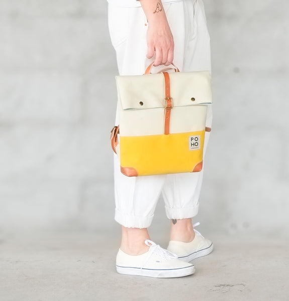 Poho COLORS backpack · Mostaza