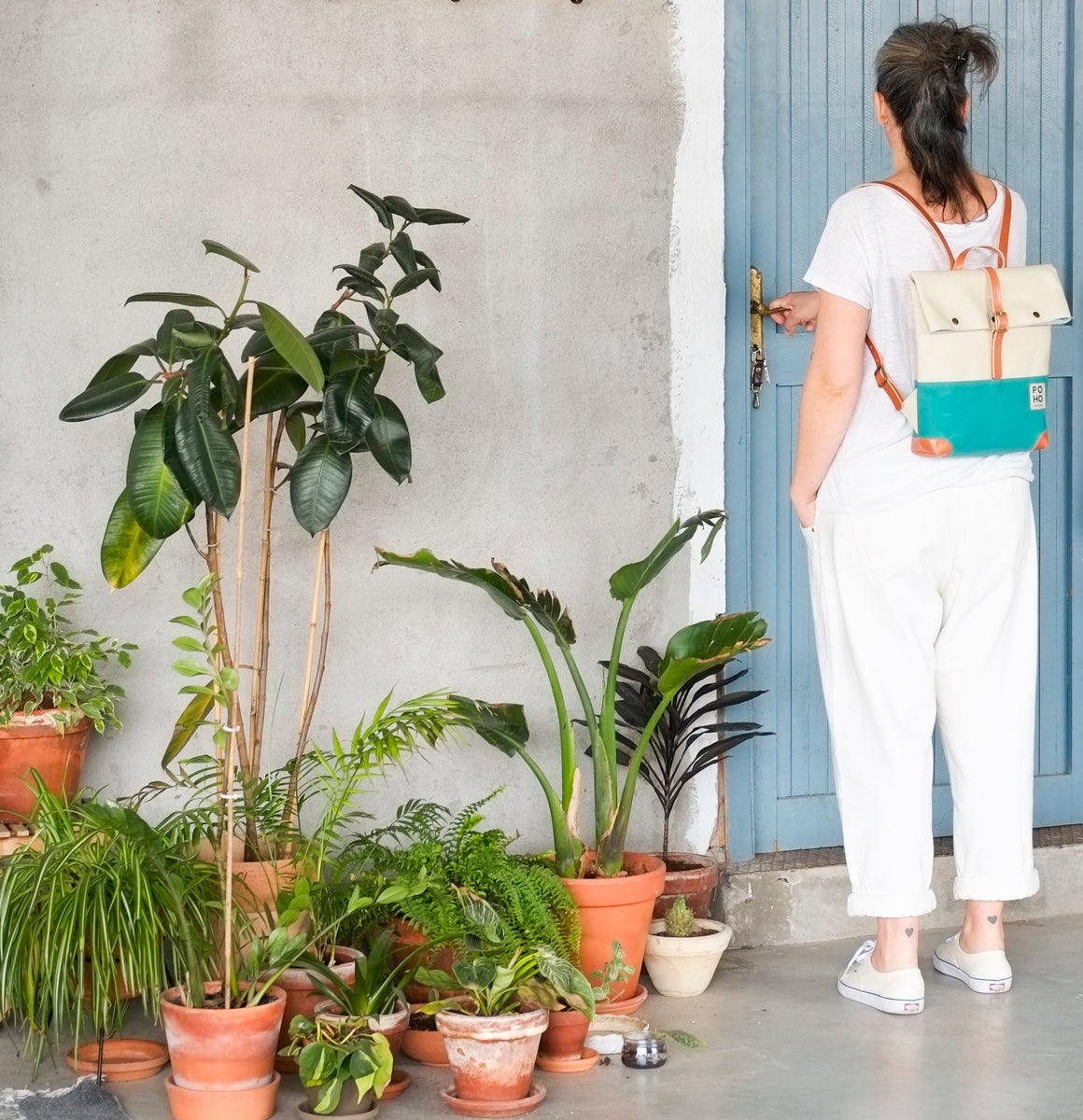 Poho COLORS backpack · Turquesa