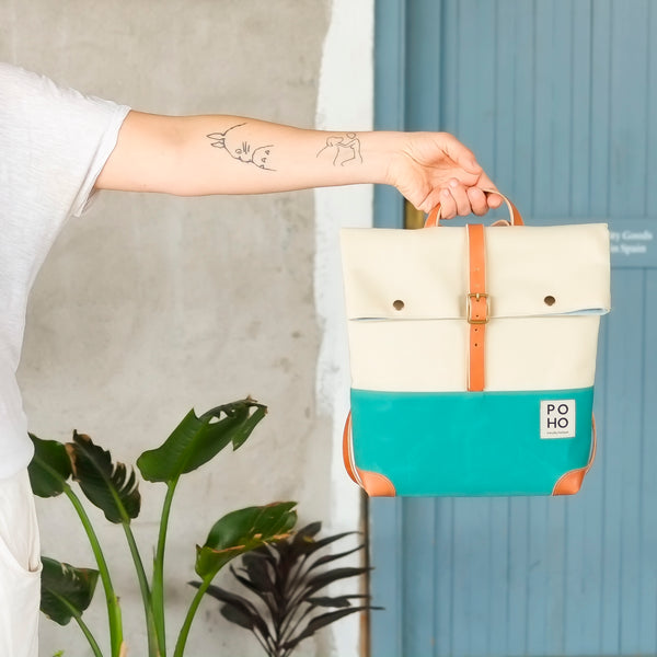 Poho COLORS backpack · Turquesa